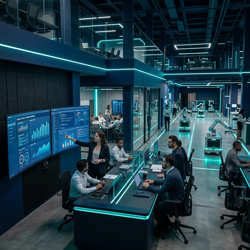 Futuristic Incubation Hub